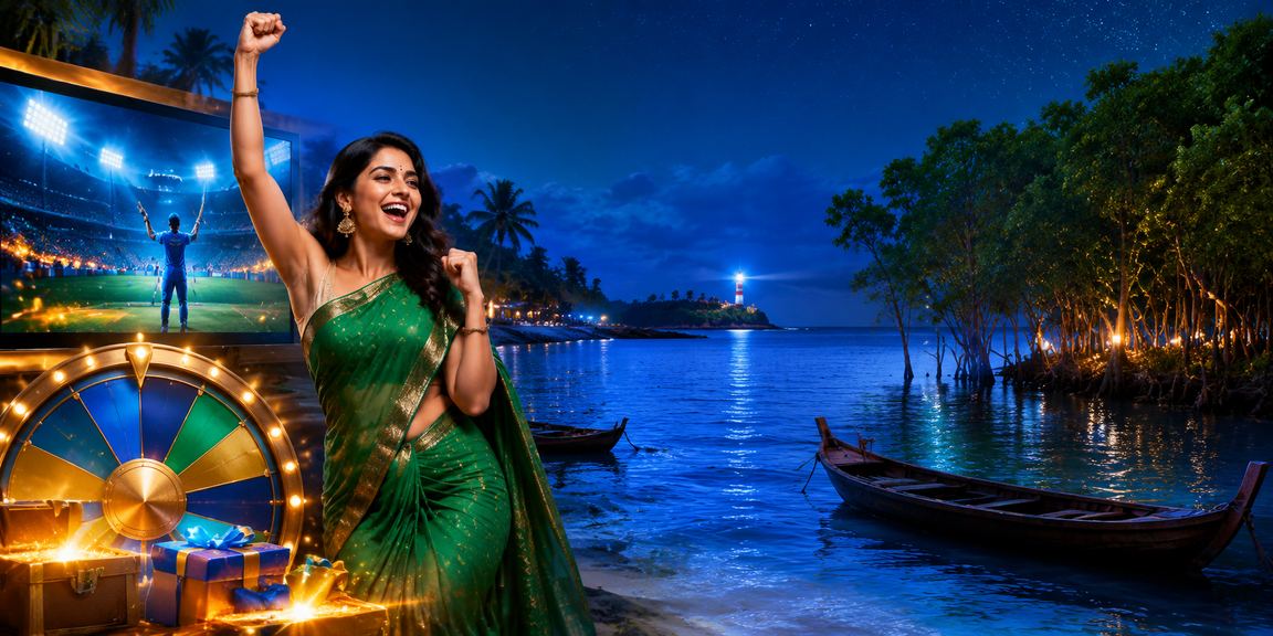 সুন্দরবনের প্রাকৃতিক পরিবেশে ক্রিকেট বেটিং চলছে